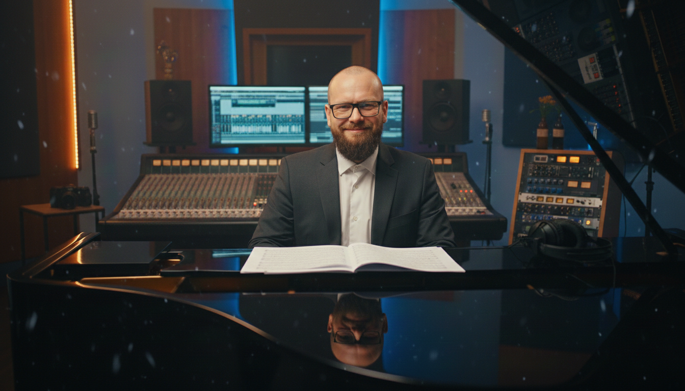 Jacob Steelman w studio